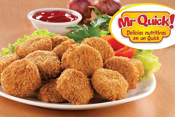 Nuggets de pollo apanados - Chicken Nuggets